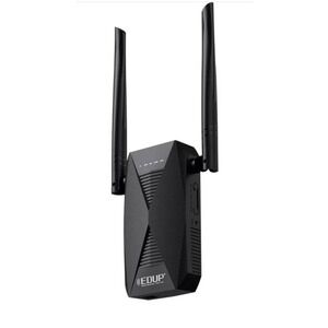 EDUP WiFi Range Extender‎ Booster Repeater Dual Band 2.4GHz AC1200 Black